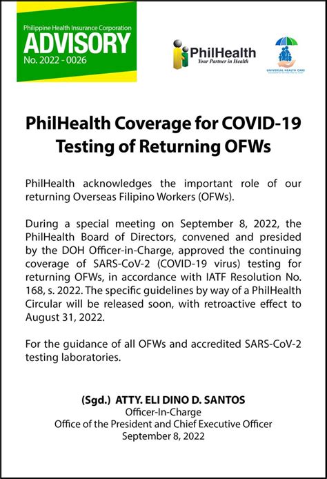 philhealth gov ph|PhilHealth Information on COVID.